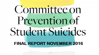 Thumbnail of The Committee on Prevention of Student Suicide - Final Report (2016)