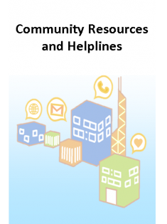 Logo of Community Resources and Helplines