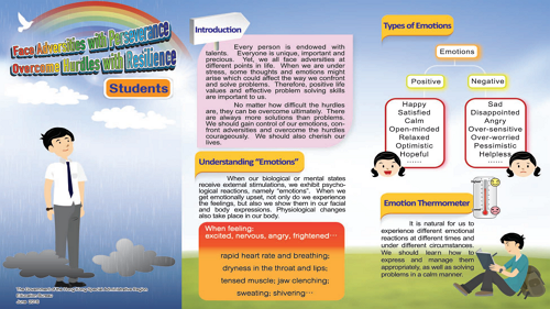 Information kit on enhancing life resilience – for students